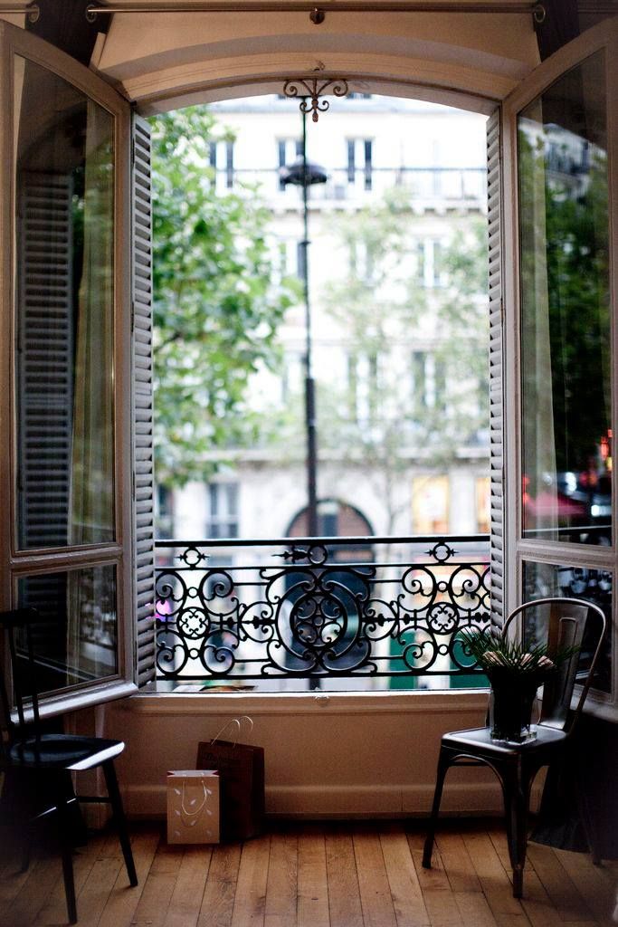 Стильные французские окна на балкон в квартире – 25 фото